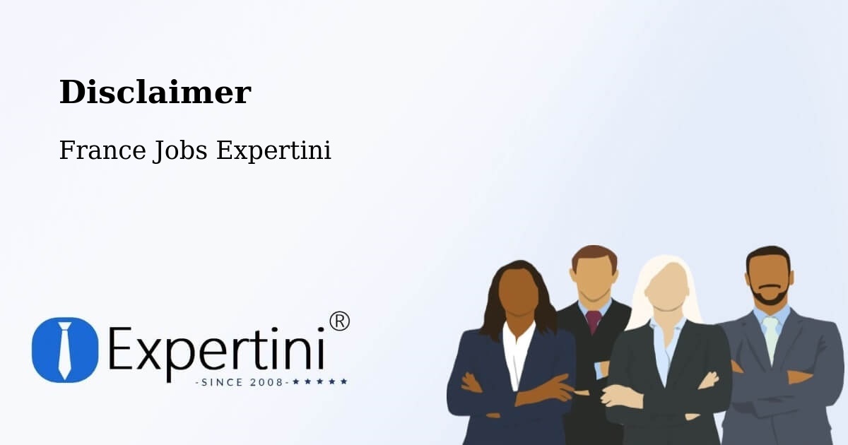 Disclaimer – Lissieu - France Jobs Expertini